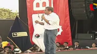 Ollanta Humala recibe a nuevos beneficiarios de Beca 18