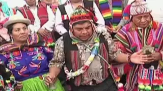 Día del Campesino: realizan ceremonia del 'pago a la tierra' en conocida feria