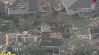 Tornado azota Chicago: fenómeno destruyó viviendas y causó más de cinco heridos