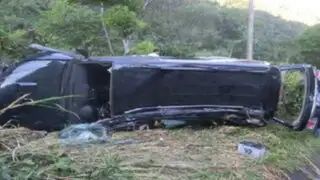 Accidentes de carretera dejan tres muertos y más de 20 heridos en el interior del país