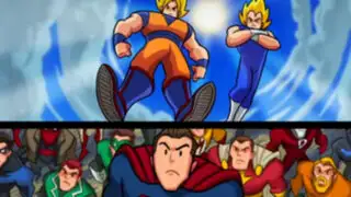 YouTube: Gokú y Vegeta contra Superman y los superhéroes DC, ¿Quién gana?