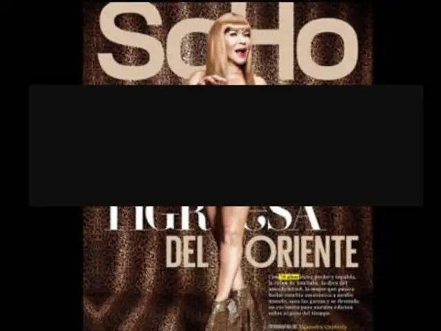 VIDEO: La Tigresa del Oriente posó en 'topless' para una revista colombiana