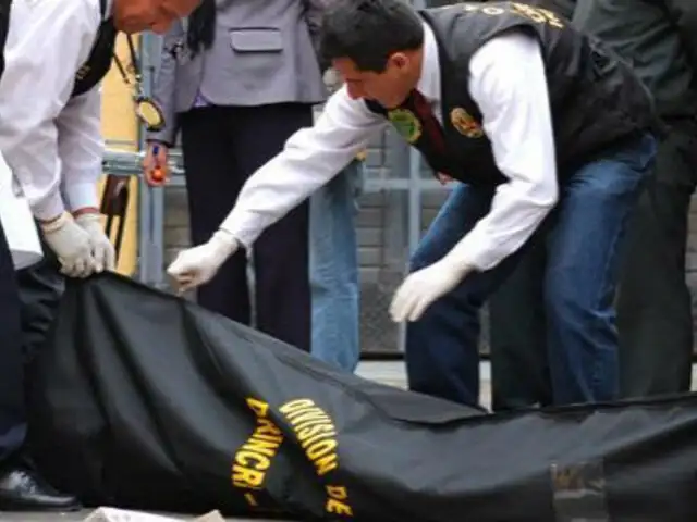 Cajamarca: delincuentes asesinan a comerciante en plena calle