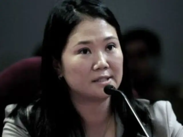 Keiko Fujimori denuncia campaña de desprestigio en su contra
