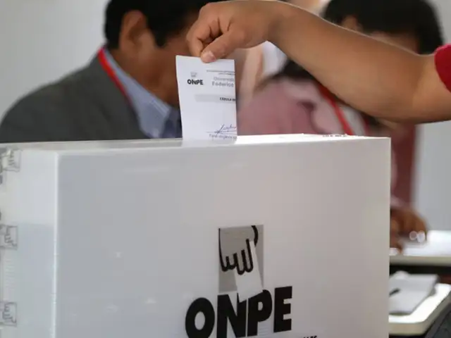 ONPE presenta proyecto de ley que beneficiará a todos los electores