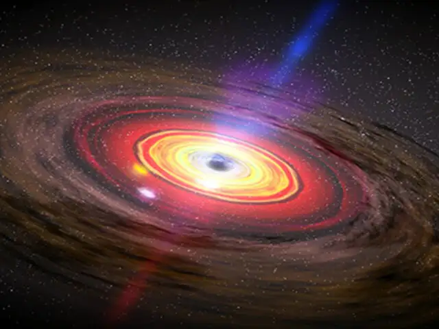 Gigantesco agujero negro despierta tras 26 años y sorprende a los científicos
