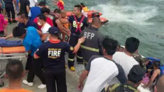 Más de 30 muertos por naufragio de ferry en Filipinas