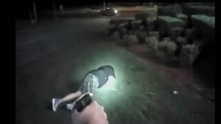 VIDEO: quiso robar cervezas, sacó un arma y fue acribillado por la Policía