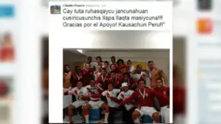 Copa América: Claudio Pizarro y su tuit en quechua por el triunfo ante Paraguay