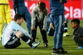 Copa América : ¿Qué le dijeron a Messi los niños que lo consolaron?