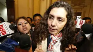 Rocío Calderón acudirá hoy al Congreso para responder por denuncias