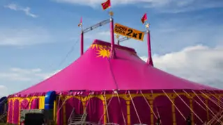 VIDEO: acróbata grave tras caer de unos 7 metros durante show de circo