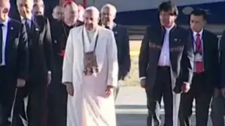 Bolivia: Evo Morales hace referencia a litigio con Chile al recibir a papa Francisco