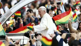 Bolivia: vio pasar al papa Francisco y murió de un paro cardiaco