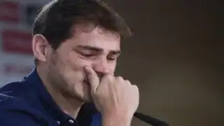 Iker Casillas se despide entre lágrimas del Real Madrid