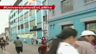 Estudiantes de institutos del Cercado de Lima también son asaltados