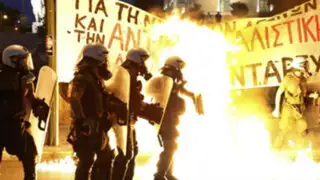 Grecia: disturbios en Atenas por austeridad exigida por Unión Europea