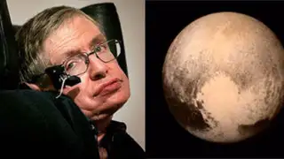Stephen Hawking felicitó a la NASA por la misión New Horizons a Plutón