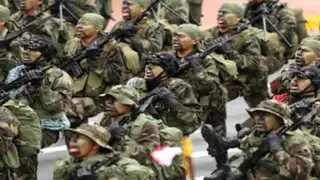 Reservistas del Ejército Peruano participaron en Desfile Militar