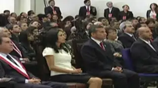 Presidente Ollanta Humala participó en ceremonia de Acción de Gracias