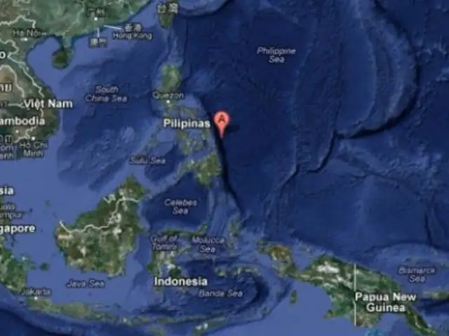 Filipinas: sismo de 6 grados remece el este del país