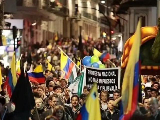 Ecuador: continúan protestas a pocos días de visita del Papa Francisco