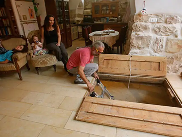 Reliquia arqueológica es encontrada debajo de una casa en Jerusalén