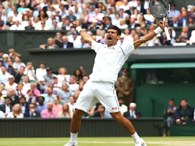 Novak Djokovic se coronó campeón de Wimbledon 2015 tras vencer a Roger Federer