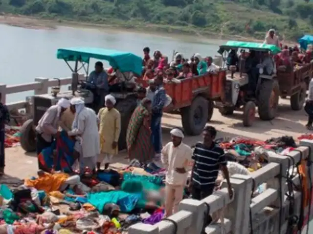 India: 22 muertos tras estampida humana en festival hindú