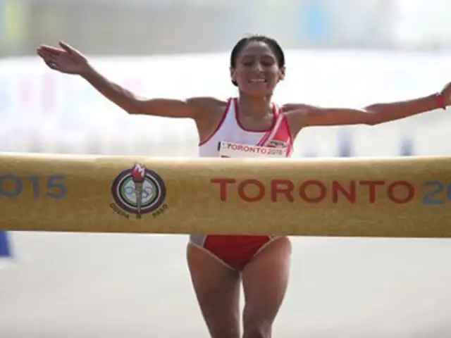 Toronto 2015 : ¿Qué dijo Gladys Tejeda tras ganar la medalla de oro?