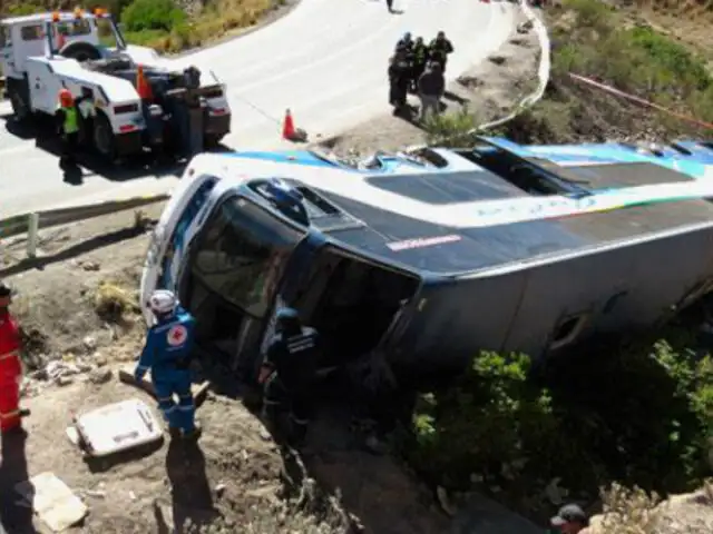Junín: triple choque en La Oroya deja dos heridos