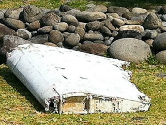 Hallan restos de avión que pertenecerían al Malaysia Airlines