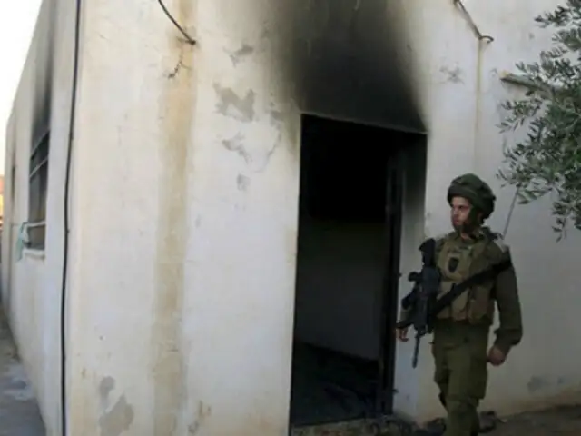 Niño muere quemado tras presunto ataque de judíos en Cisjordania