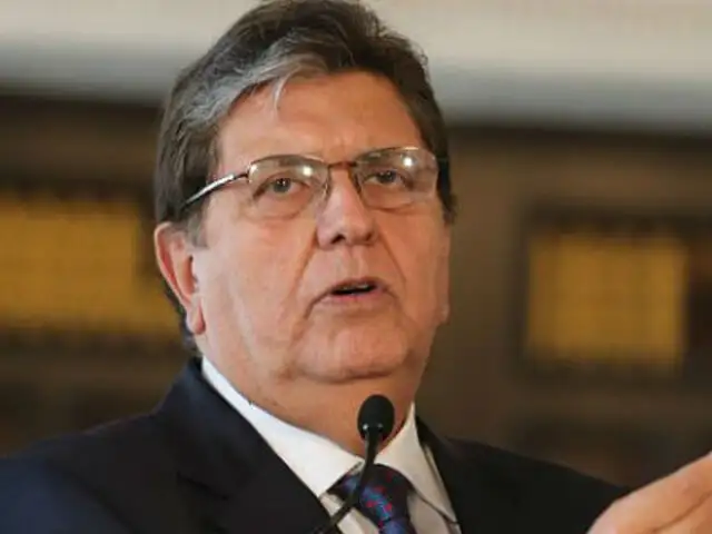 Poder Judicial anula denuncias de la Megacomisión contra Alan García