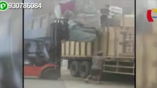 La Victoria: camiones de carga toman el jirón Cangallo como depósito