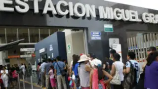 Detectan deficiencias en escaleras eléctricas del Metro de Lima