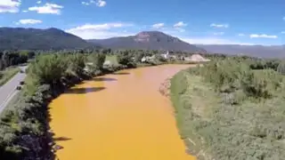 Estados Unidos: derrame tóxico convirtió de color amarillo río Colorado