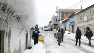 Bolivia: suspenden clases por fuerte nevada y friaje en ciudades