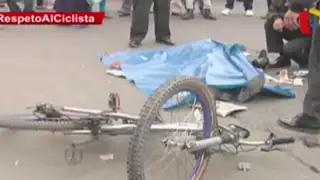 Familia exige justicia para ciclista que murió atropellado en SJM