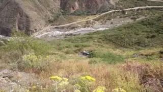 Caída de vehículo a abismo deja cuatro muertos en Huancavelica