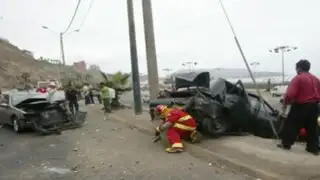 Ruta peligrosa: accidentes de tránsito se incrementan en la Costa Verde