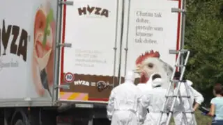 Austria: hallan muertos a decenas de migrantes en un camión frigorífico