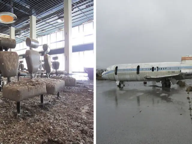 FOTOS : así lucen los aeropuertos abandonados más famosos del mundo