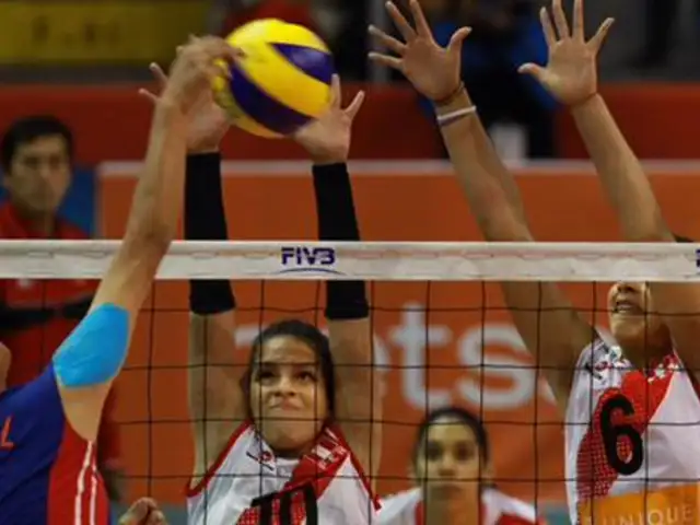 Selección peruana de voley derrotó a China Taipéi y sigue avanzando