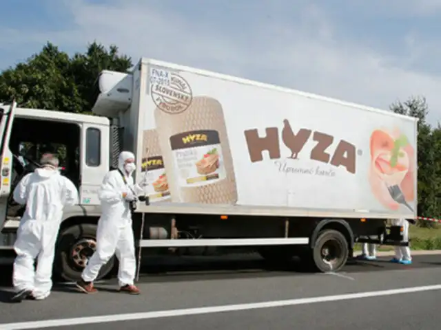 Austria: cifra de inmigrantes muertos en camión frigorífico se eleva a 70
