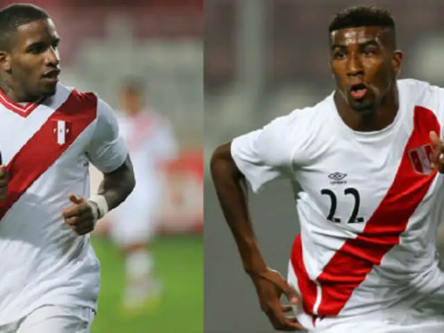 Jefferson Farfán y Carlos Ascues llegaron a Lima para sumarse a la Selección