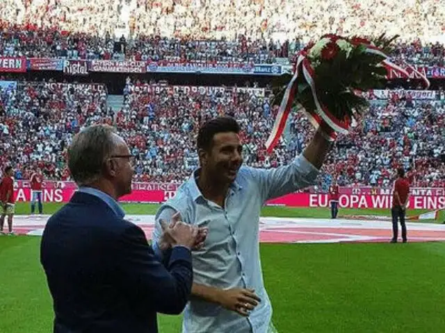 Claudio Pizarro: Las mejores imágenes de su despedida del Bayern Munich