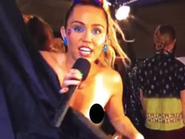 VIDEO: Miley Cyrus protagonizó topless 