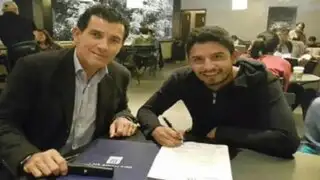 Reimond Manco firmó contrato con Alianza Lima