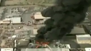 EEUU: se incendia planta de alquitrán en Phoenix